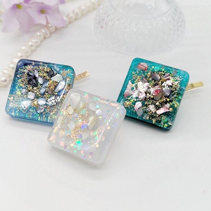 スクエアとシェルのポニーフック No.72