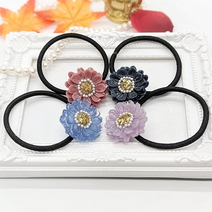 マーガレットのヘアゴム No.87