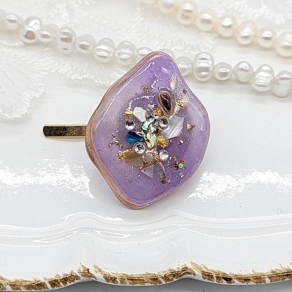 天然石風のポニーフックNo103 