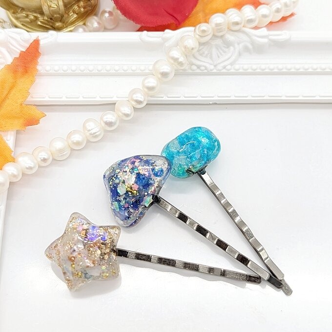 ヘアピン3点セット⑩ No.86