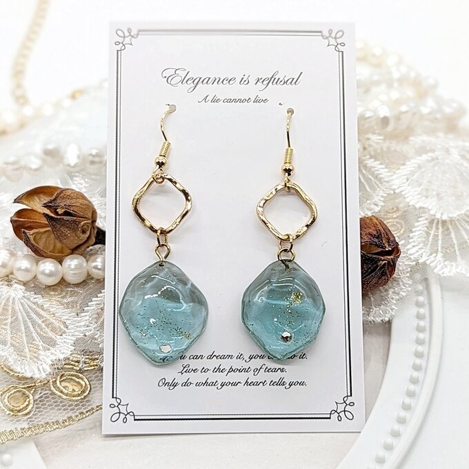 水面のピアス No.18 ピアス