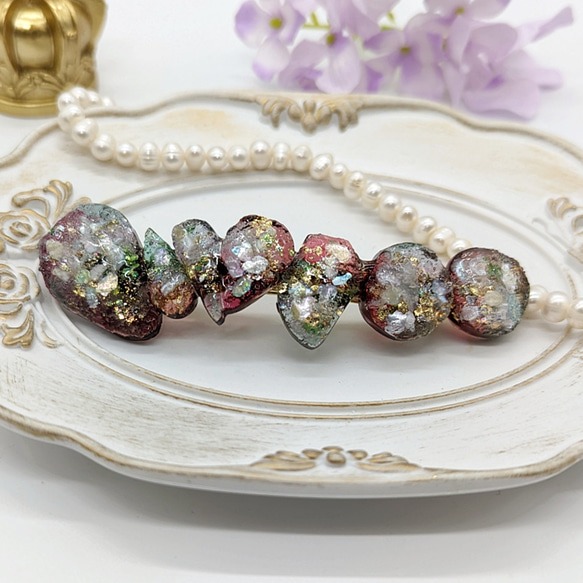 灯涼しのバレッタ No.